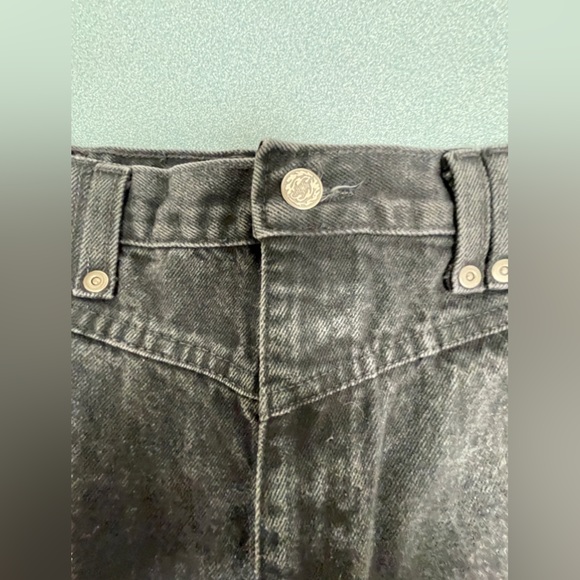 Ozark Mountain High Waisted Vintage Jeans Women’s 11/12 Black - Picture 5 of 10